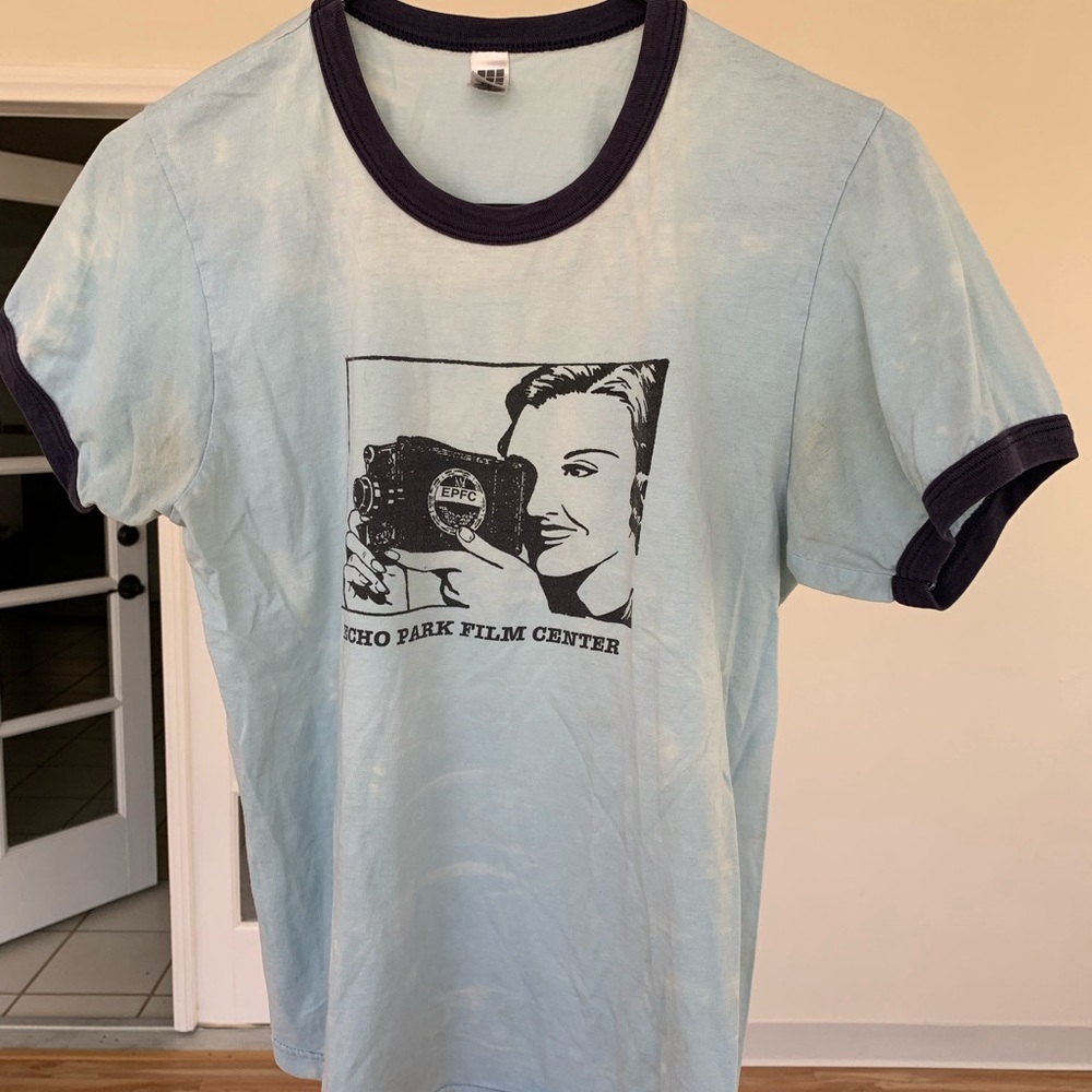Amazing Echo Park Film Center vintage ringer tee